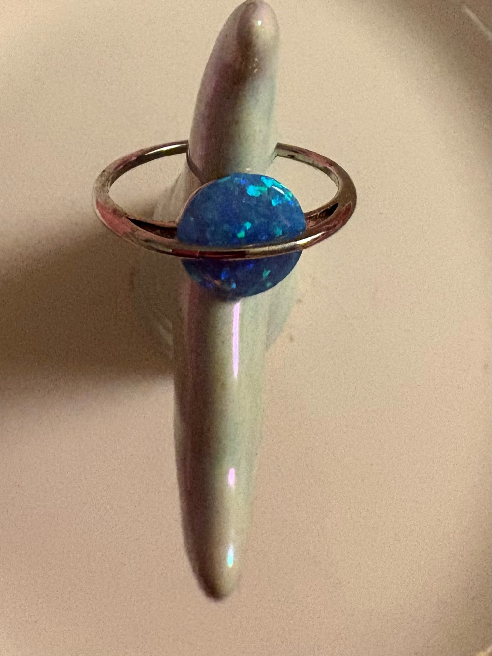Pura Vida Blue Opal Ring - Women Jewelry